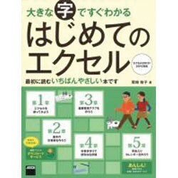 大きな字ですぐわかるはじめてのエクセル―エクセル2013/2010対応 [単行本]