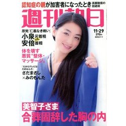週刊朝日 2013年 11/29号 [2013年11月19日発売] [雑誌]