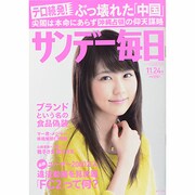 サンデー毎日 2013年 11/24号 [雑誌]