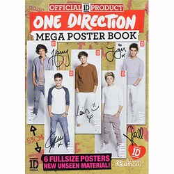 ONE DIRECTION MEGA POSTER BOOK [単行本]