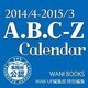 2014/4-2015/3 A.B.C-Z カレンダー (カレンダー) [カレンダー]