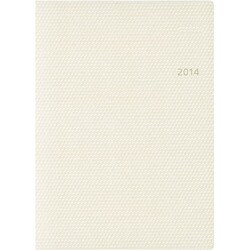 9662 マンスリーA5(ホワイト) 4月始まり