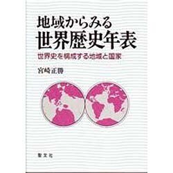 地域からみる世界歴史年表―世界史を構成する地域と国家 [単行本]