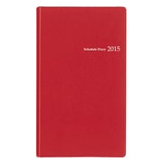 2728 ペイジェムマンスリー5(レッド) [2015年版 縦長サイズ PAGEM（ペイジェム）シリーズ]