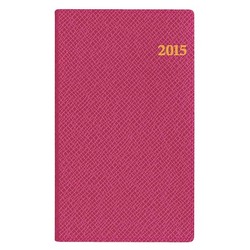 2198 ペイジェムウィークリー16(ピンク) [2015年版 コンパクトサイズ PAGEM（ペイジェム）シリーズ]