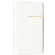 2721 ペイジェムマンスリー5(ホワイト) [2015年版 縦長サイズ PAGEM（ペイジェム）シリーズ]
