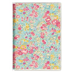 2332 ペイジェムA6リバティプリント1(グリーン) [2015年版 A6サイズ 月曜始まり PAGEM（ペイジェム）シリーズ]