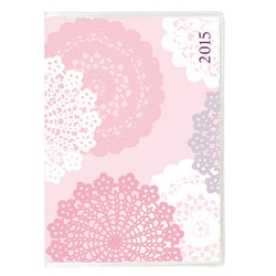 2177 ペイジェムマンスリー9(ピンク) [2015年版 小型サイズ PAGEM（ペイジェム）シリーズ]