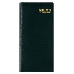 1791 ウィック3年連用(黒) [2015年版 コンパクト縦長サイズ NOLTY（ノルティ）シリーズ]