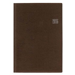 6121 能率手帳B5 日本鉄道地図付(こげ茶) [2015年版 B5サイズ NOLTY（ノルティ）シリーズ]