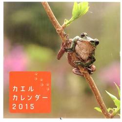 カエルカレンダー 2015 [カレンダー]