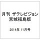 月刊 ザテレビジョン 宮城福島版 2014年 11月号 [雑誌]