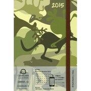 2928 ペイジェムカンタカルタ マンスリーアジェンダ カモフラージュ [2015年版 B6サイズ 月曜始まり PAGEM CANTACARTA（ペイジェム カンタカルタ）シリーズ]