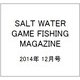 SALT WATER GAME FISHING MAGAZINE (ソルトウォーターゲームフィッシイングマガジン) 2014年 12月号 [雑誌]