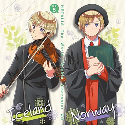 アニメ ヘタリア The World Twinkle キャラクターcd Vol 5 ノルウェー アイスランド Betweenushealth Com