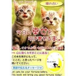 猫の占い今日の幸せを引き寄せる本。