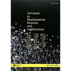 Advances in Mathematical Sciences and Applications〈Vol.19 No.2(2009)〉 [単行本]