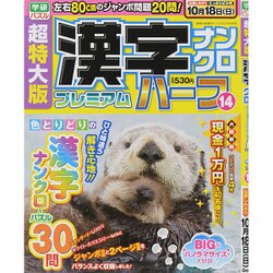 超特大版漢字ナンクロプレミアムハーフ 2015年 10月号 14 [雑誌]