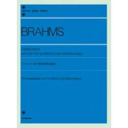 ブラームス　ワルツ集「愛の歌」Op.52a　連弾　(全音ピアノライブラリー) [単行本]