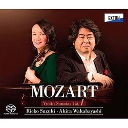 鈴木理恵子 若林顕／モーツァルト:ヴァイオリン・ソナタ集 Vol.1