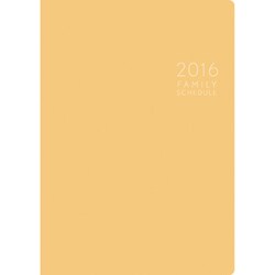 446 [2016年1月始まり T'ファミリー手帳 3 月曜始まり 見開き1ヶ月タイプ B6判]