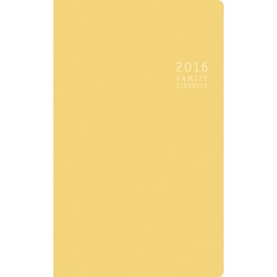 447 [2016年1月始まり T'ファミリー手帳スリム 2 見開き1ヶ月タイプ B6判]