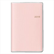 2204 [2016年1月始まり ペイジェム ウィークリー13 見開き1週間タイプ ライトピンク]