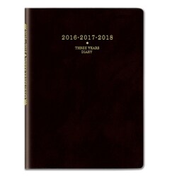 7330 [2016年1月始まり NOLTY メモリー3年日誌 数年タイプ チョコ]
