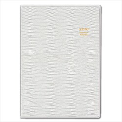 2711 [2016年1月始まり ペイジェム A6 マンスリー2 見開き1ヶ月タイプ ホワイト]