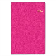 2196 [2016年1月始まり ペイジェム ウィークリー12 見開き1週間レフトタイプ ストロベリー]