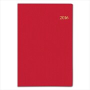 2198 [2016年1月始まり ペイジェム ウィークリー16 見開き1週間タイプ レッド]