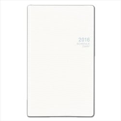2624 [2016年1月始まり ペイジェム マンスリー4 見開き1ヶ月タイプ ホワイト]