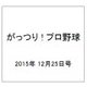 がっつり ! プロ野球 2015年 12/25号 [雑誌]