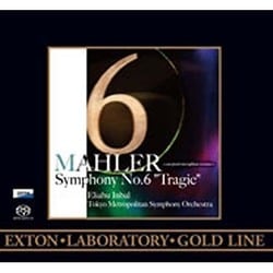 エリアフ・インバル 東京都交響楽団／マーラー:交響曲第6番 イ短調「悲劇的」 -ワンポイント・レコーディング・ヴァージョン-