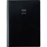 911 デスクダイアリー [2016年4月始まり 見開き1週間リンクアップタイプ 月曜始まり A5判 黒]