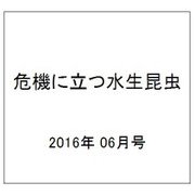 危機に立つ水生昆虫 2016年 06月号 [雑誌]