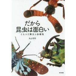 だから昆虫は面白い―くらべて際立つ多様性 [単行本]