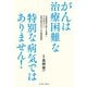 がんは治療困難な特別な病気ではありません!―「近藤理論」の誤りを指摘し、がんが消えていく自然治癒力のすごさを徹底解説 [単行本]