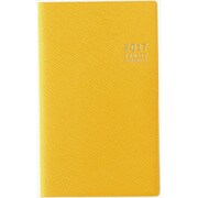 447 [ティーズファミリー手帳 スリム2 マリーゴールド 見開き2分の1ヵ月横ケイタイプ 新書判 2017年1月始まり]