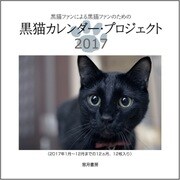 黒猫カレンダー・プロジェクト2017 [カレンダー]