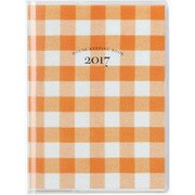 27 [ミニ家計簿 (月曜始まり) 週計タイプ／日付・曜日入り A6変型判 2017年1月始まり]