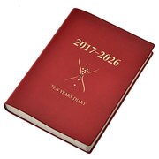 石原10年日記(ワインレッド)2017-2026 [事典辞典]