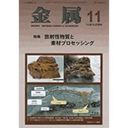金属 2016年 11月号 [雑誌]