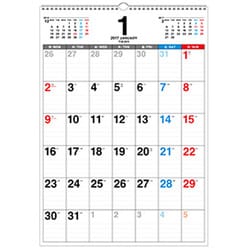 ヨドバシ Com シンプルカレンダー月曜始まりb3タテ 17 単行本 通販 全品無料配達