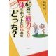 60歳からの筋力づくり 体にホントにいいのはどっち? [単行本]