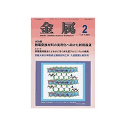 金属 2017年 02月号 [雑誌]