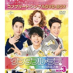 ワンダフル・ラブ～愛の改造計画～ BOX3 <コンプリート・シンプルDVD-BOX> [DVD]