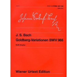 バッハ　ゴルトベルク変奏曲　BWV988(ウィーン原典版<159>) [単行本]