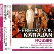 カラヤン/ロッシーニ：序曲集 「セビリアの理髪師」・「ウィリアム・テル」/他 （NAGAOKA CLASSIC CD） [ムック・その他]