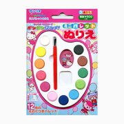 ポンポンジャンプ!ミニパレットぬりえ [絵本]